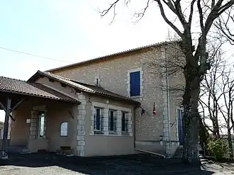 The town hall in Saint-Étienne-de-Puycorbier
