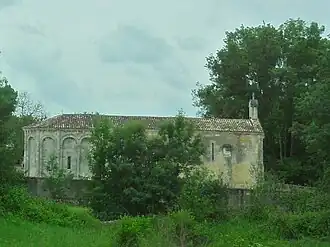 The church in Saint-Martin-d'Ary