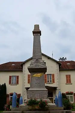 War memorial and town hall
