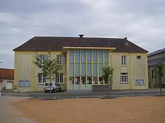 The town hall in Saint-Sylvestre-Pragoulin