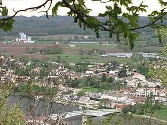 A general view of Saint-Sylvestre
