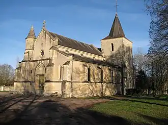 The church in Urzy