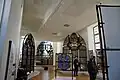 A hall of the Cité du Vitrail