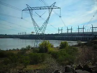 The Salto Grande dam