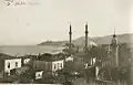 View of Samsun Clock Tower and Great Mosque.