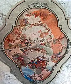 Ceiling of the Church of San Lio, Venice.