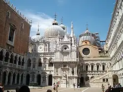 The Arco Foscari in the courtyard of the Doge's Palace, late 1450s