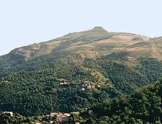 San Petrone and its gentle slopes on the Vallerustie side