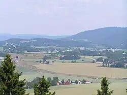 View of the village