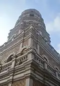 Domed belfry of the church