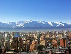 Santiago in the winter