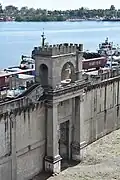 Colonial Wall Gate next to Fortaleza Ozama