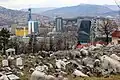 View on city