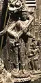 Saraswati with alapini vina or eka-tantri vina, 12th century.
