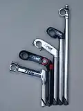 Variations in available stem length.