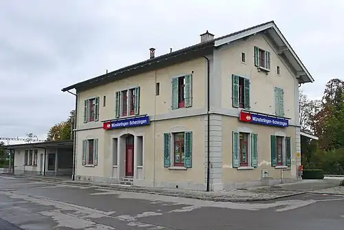 Two-story building