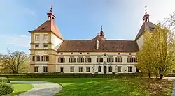 Garden side of the Palace