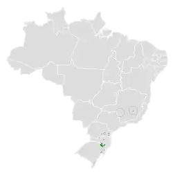 Map of range