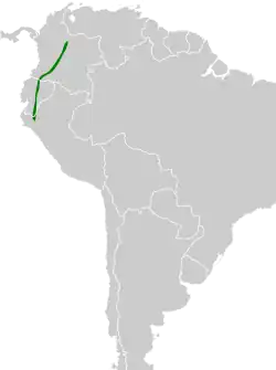 Map of range