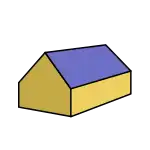 Gable roof