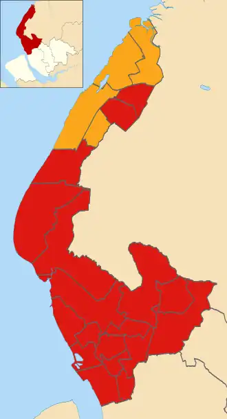 2023 results map