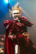 Lead vocalist Demon Kakka