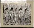 Sennett Girls in serpentine confetti