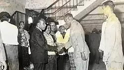 Image 31Handover ceremony of West Irian Governorship from Jan Bonay to Frans Kaisiepo, 1965 (from Western New Guinea)