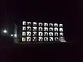 Main building during night time