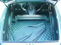 Interior from rear