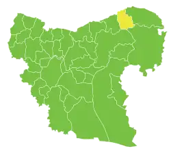 Shuyukh Tahtani Subdistrict in Syria