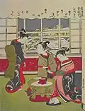 Winter at Yoshiwara