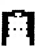 Floor plan of Cave I