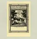 Bookplate for a public library