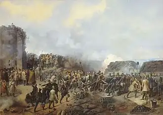 Siege of Sevastopol 1855 by Grigoryi Shukaev