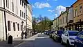 View to the east at the intersection with Stolarska Street