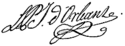 Louis Philippe II Philippe Égalité's signature