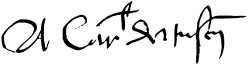 Adrian VI's signature