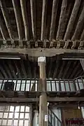 Sivrihisar Grand Mosque Interior roof and balcony