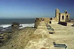 City walls.