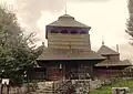 The bell tower of the church St.Paraskeva (wooden) 1760