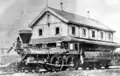 Smith Falls Railway Station built by H. & J. Ryan in the late 1850s.