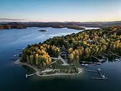 Aerial view.