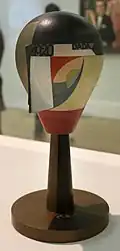Tête Dada, wood sculpture, 1920