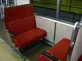 Transverse seating bay