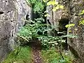 The Montagne des Allouettes quarry