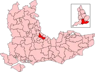 Map of constituency