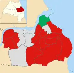 2019 results map