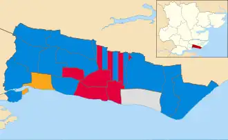 2021 results map