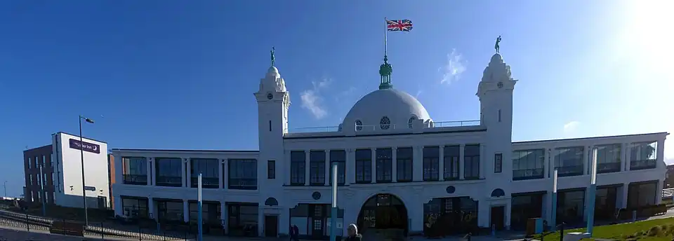 Spanish City Panorama 2019, Whitley Bay, UK.